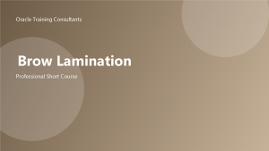 Brow Lamination